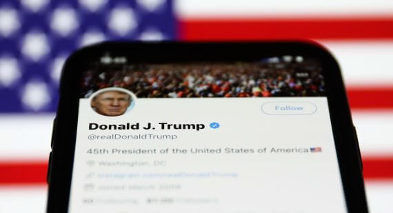 Donald Trump bannet fra Twitter engadget